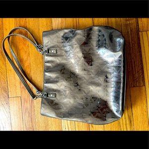 Michael Kors Metallic Tote Bag.  Clean.  Lightly used.
